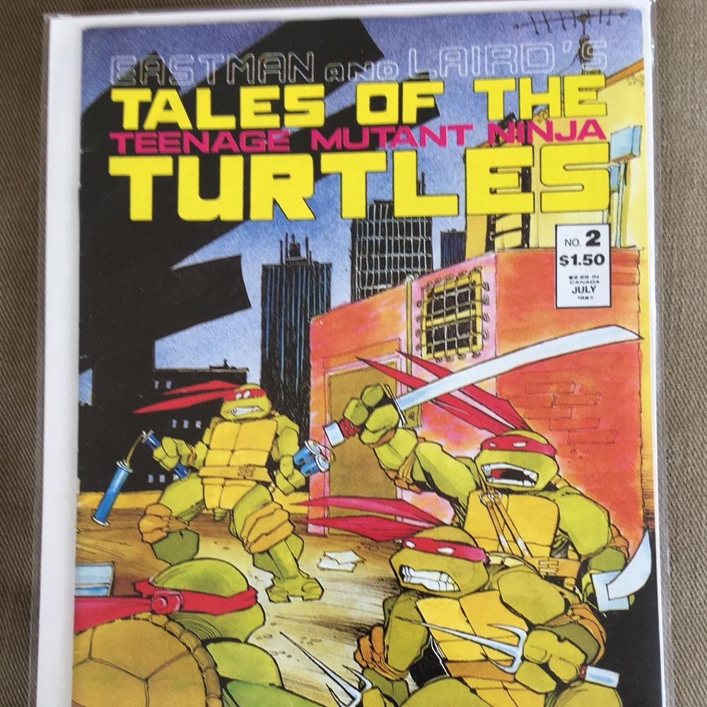 Tales of the teenage mutant ninja turtles #2 1987